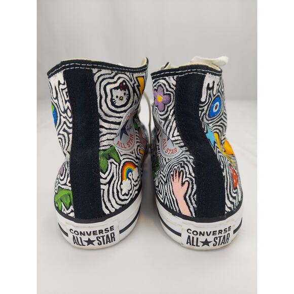 Custom Designed Converse Chuck Taylor High Top Sneaker Multicolor Unisex - Picture 5 of 9